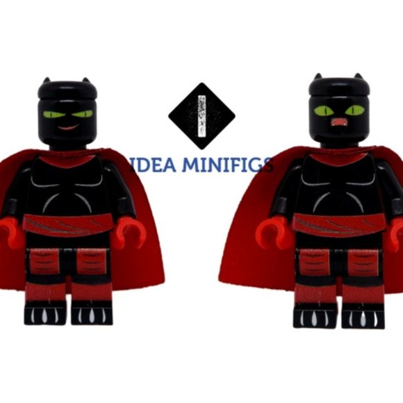 Mao Kitty Cat Custom UV Print Design on Lego Minifigure - Picture 1 of 3